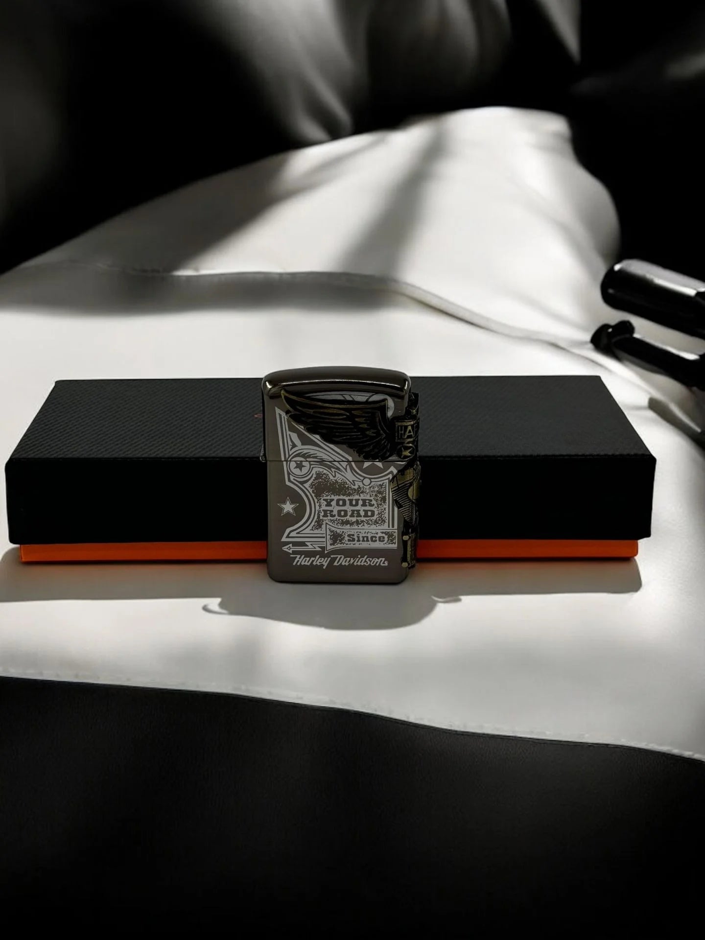 Çift Alevli Metal Çakmak 9876