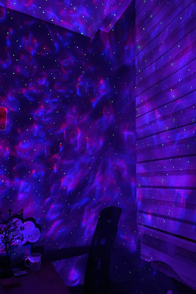 Starry Projektör Hoparlör Gece Lambası 099