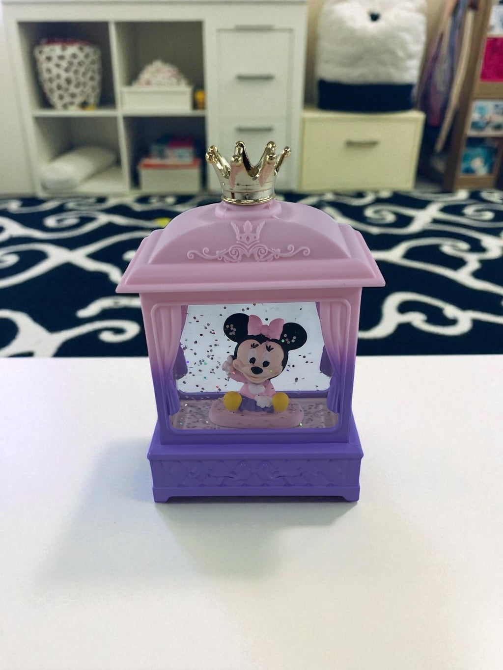 Mickey Mause Işıklı Simli Pls. Fanus