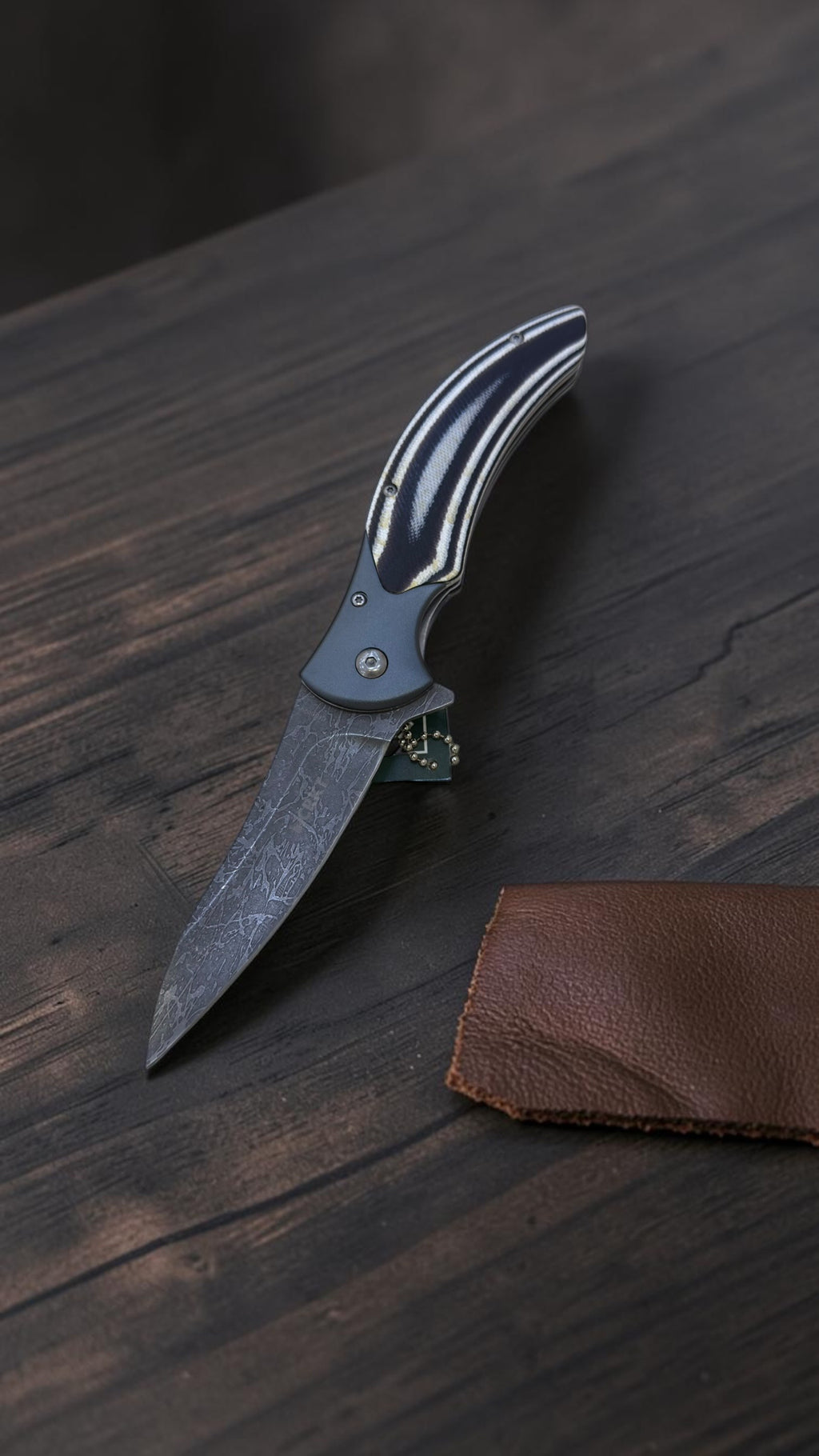 Orjinal Crkt Çakı Fiber Damas Cr0029