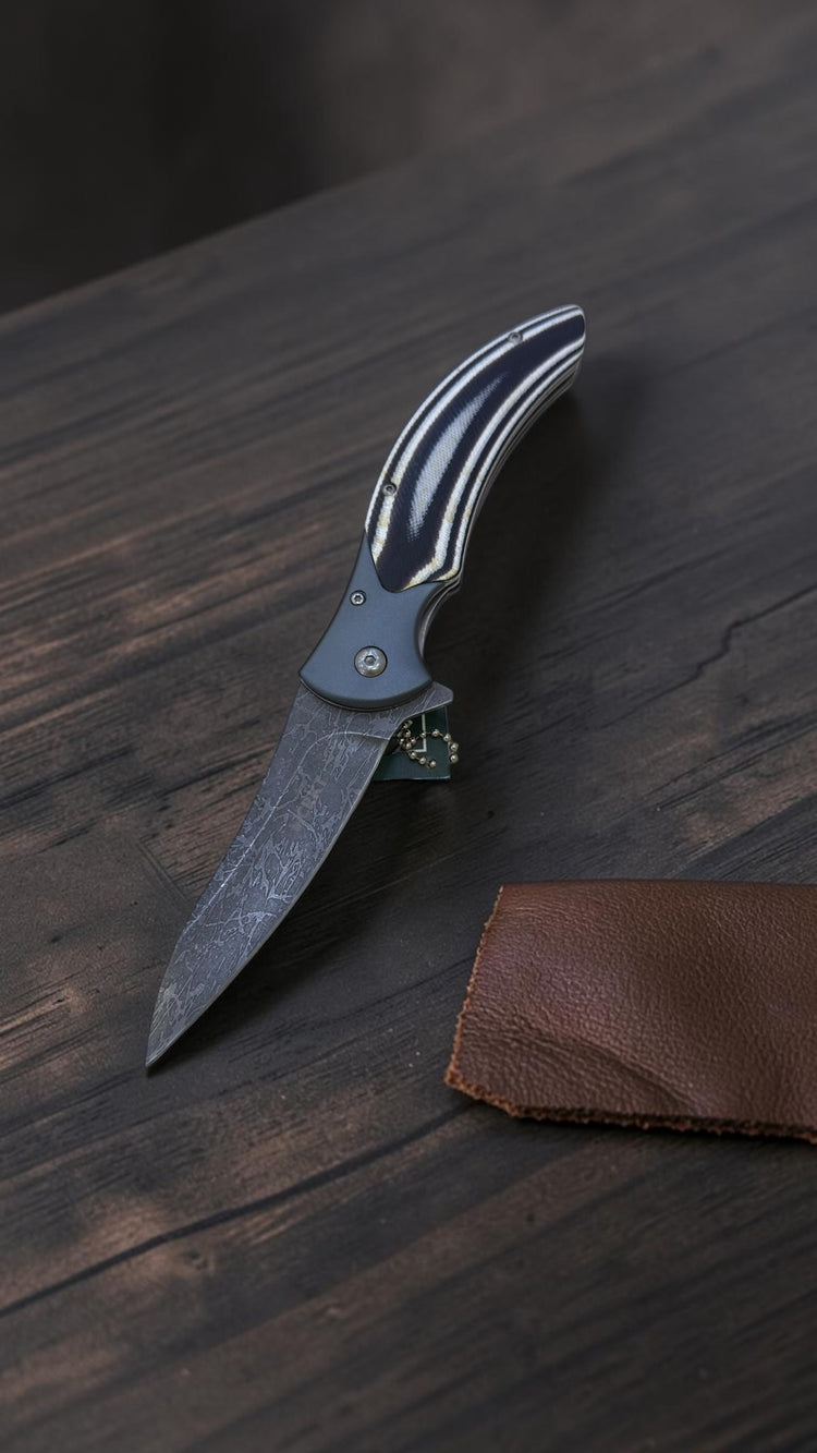 Orjinal Crkt Çakı Fiber Damas Cr0029