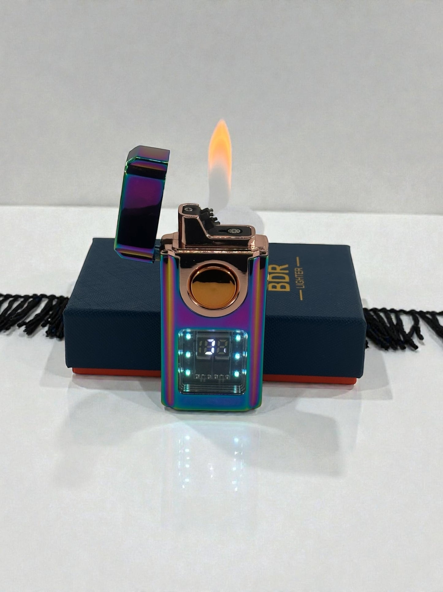 Dijital Ekranlı Gazlı Çakmak