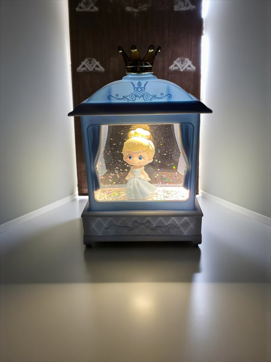 Frozen Işıklı Simli Pls. Fanus