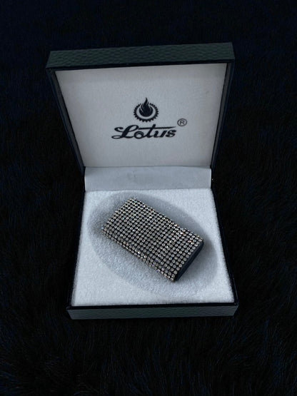 Taşlı Özel Kutulu Renkli Alevli Çakmak