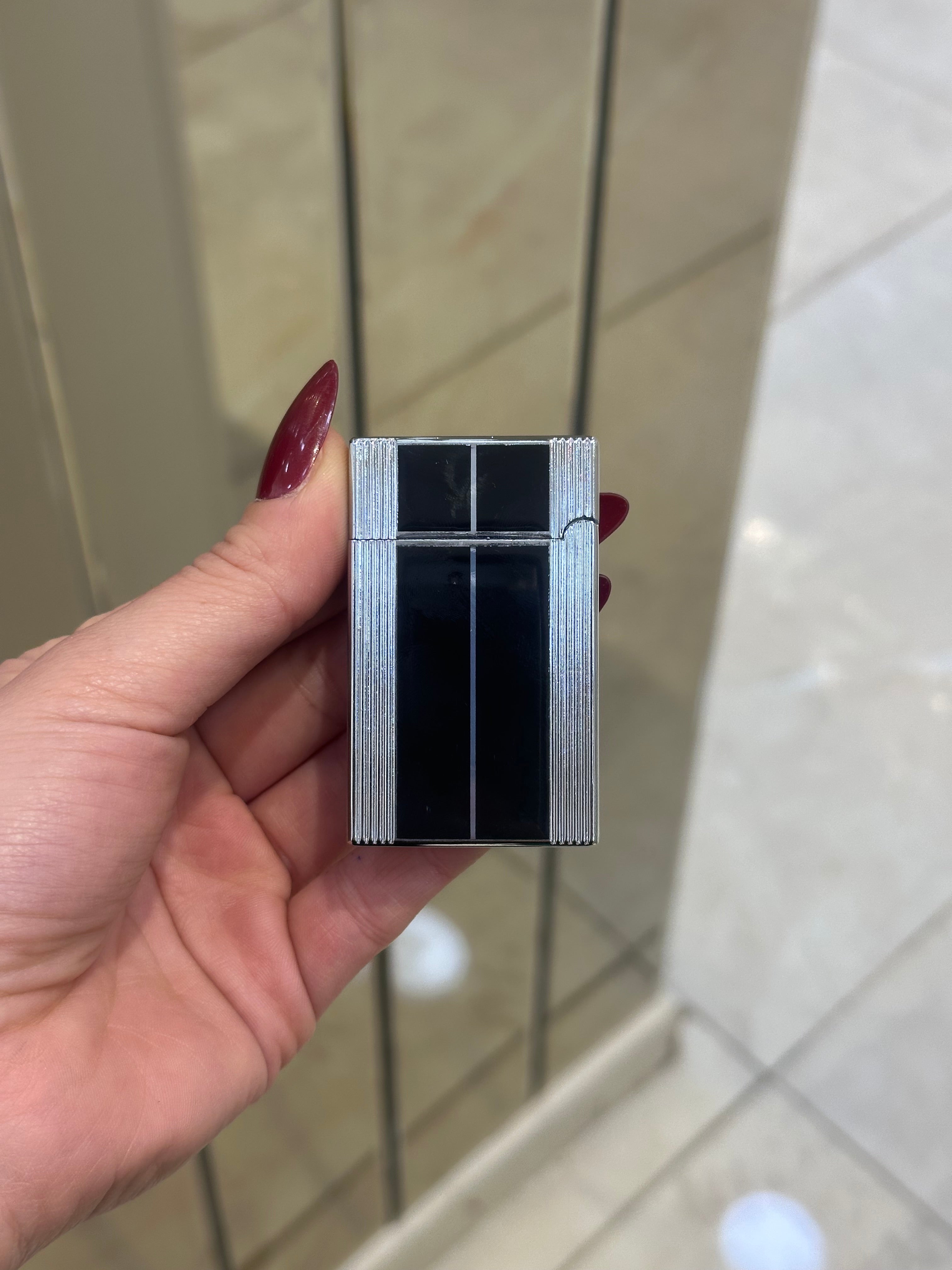 Metal İki Renkli Gazlı Çakmak 6375