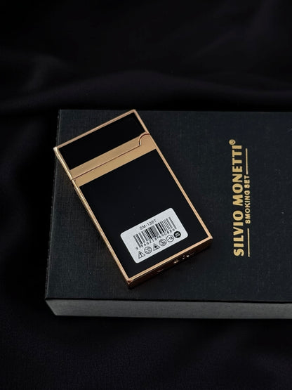 Silvio Monetti Taşlı Dupont Model Çakmak