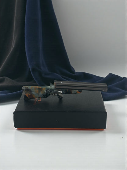 Tüfek Çift Yanan Desenli Gazlı Çakmak