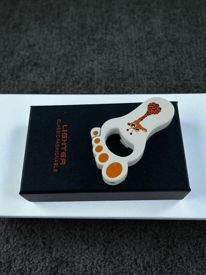 Ayak Şeklinde Çakmak Gazoz Açacağı