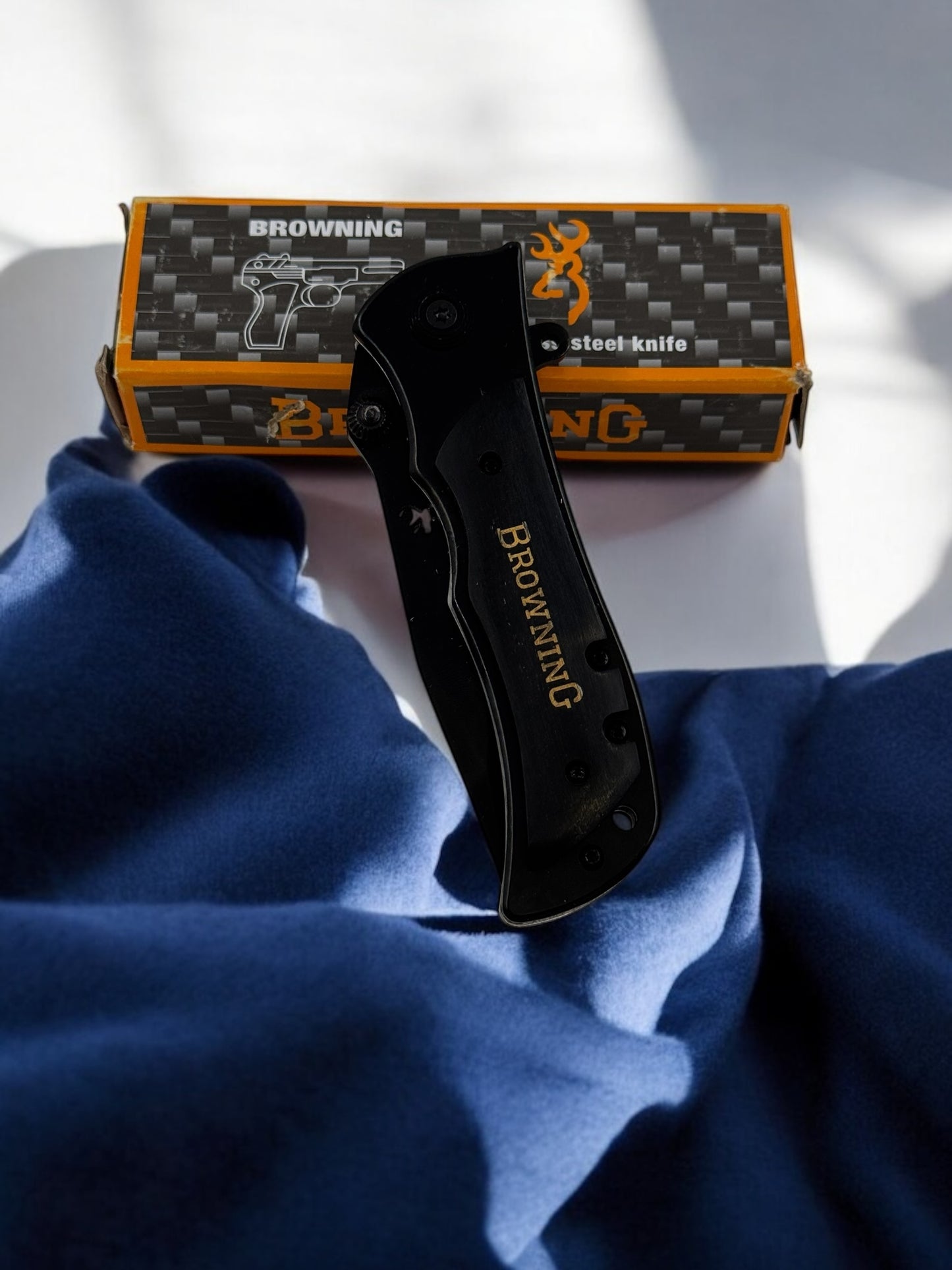 Browning Siyah Metal Çakı NF-5699