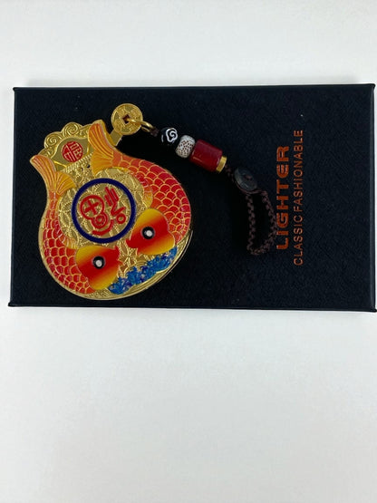 Baykuş Model Renkli Alevli Çakmak