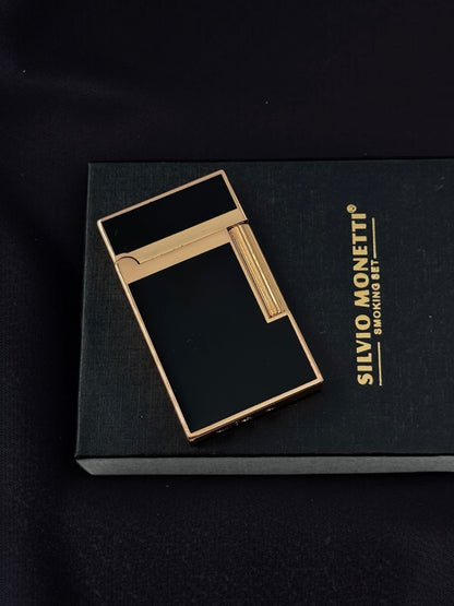 Silvio Monetti Taşlı Dupont Model Çakmak