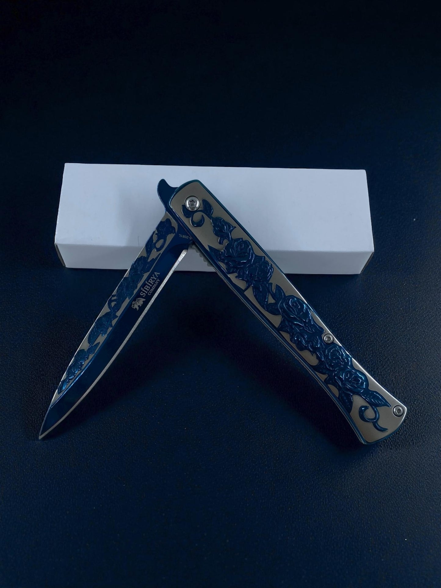 Orjinal İşlemeli Kemere Takmalı Çakı 4919