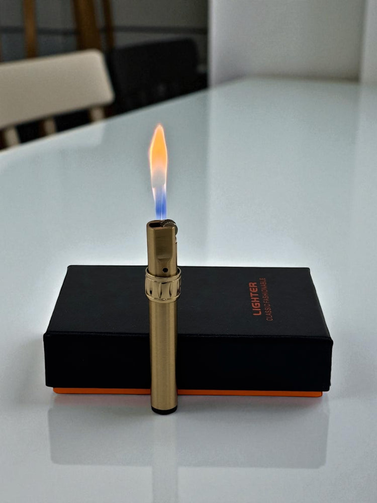 Orjinal Jobon Çelik Tanklı Lüx Kutulu Çevirmeli Taşlı Metal Çakmak 7661