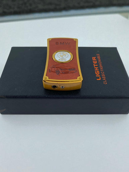 Bmw Model Deri İşlemeli Çakmak