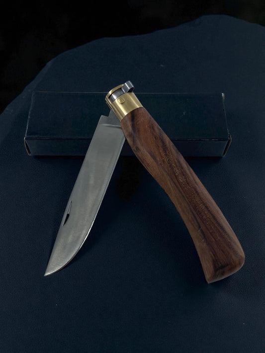 Ceviz Saplı Paslanmaz Çelik Av Bıçağı