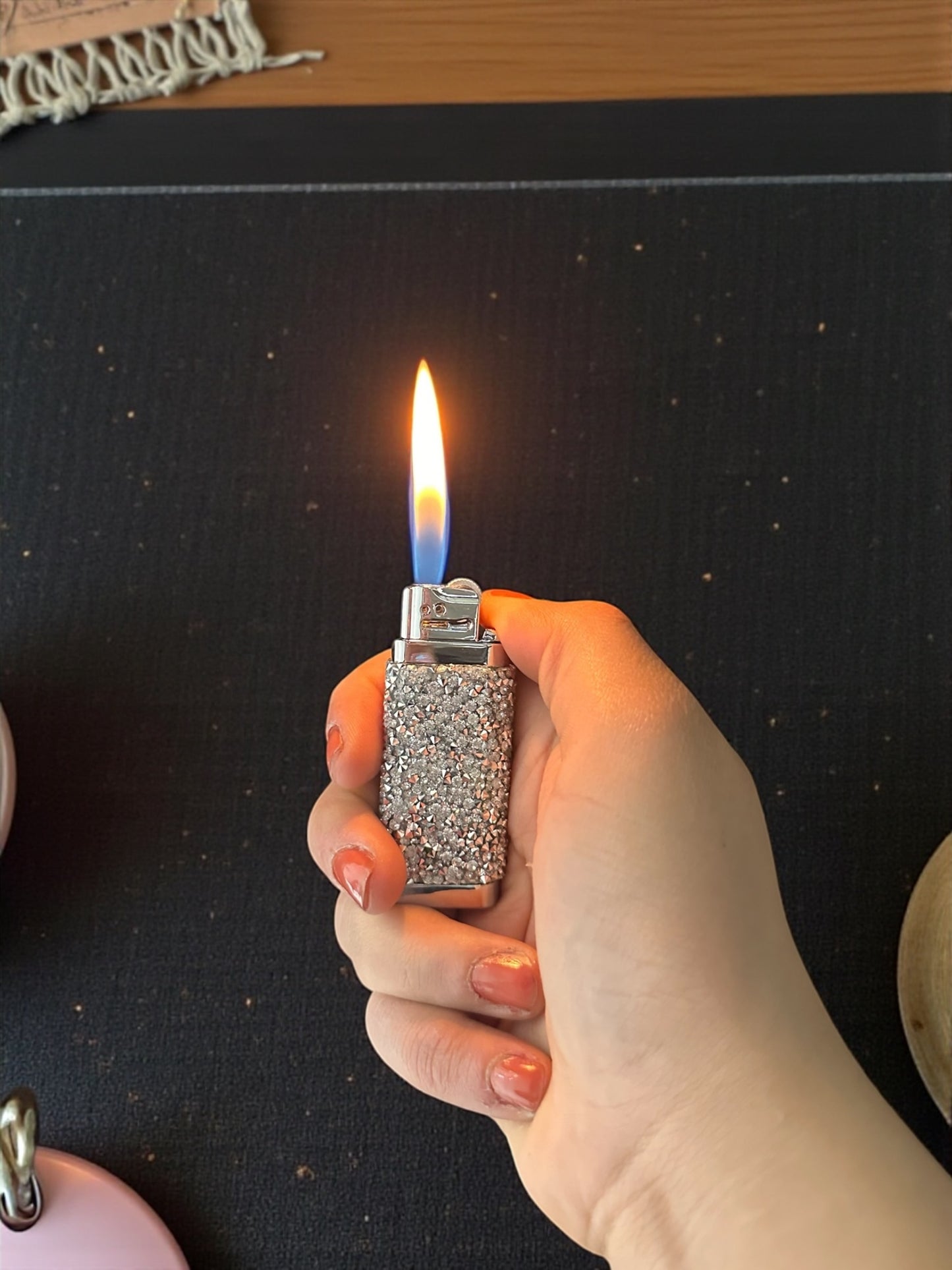 Lüx taşlı Çakmak