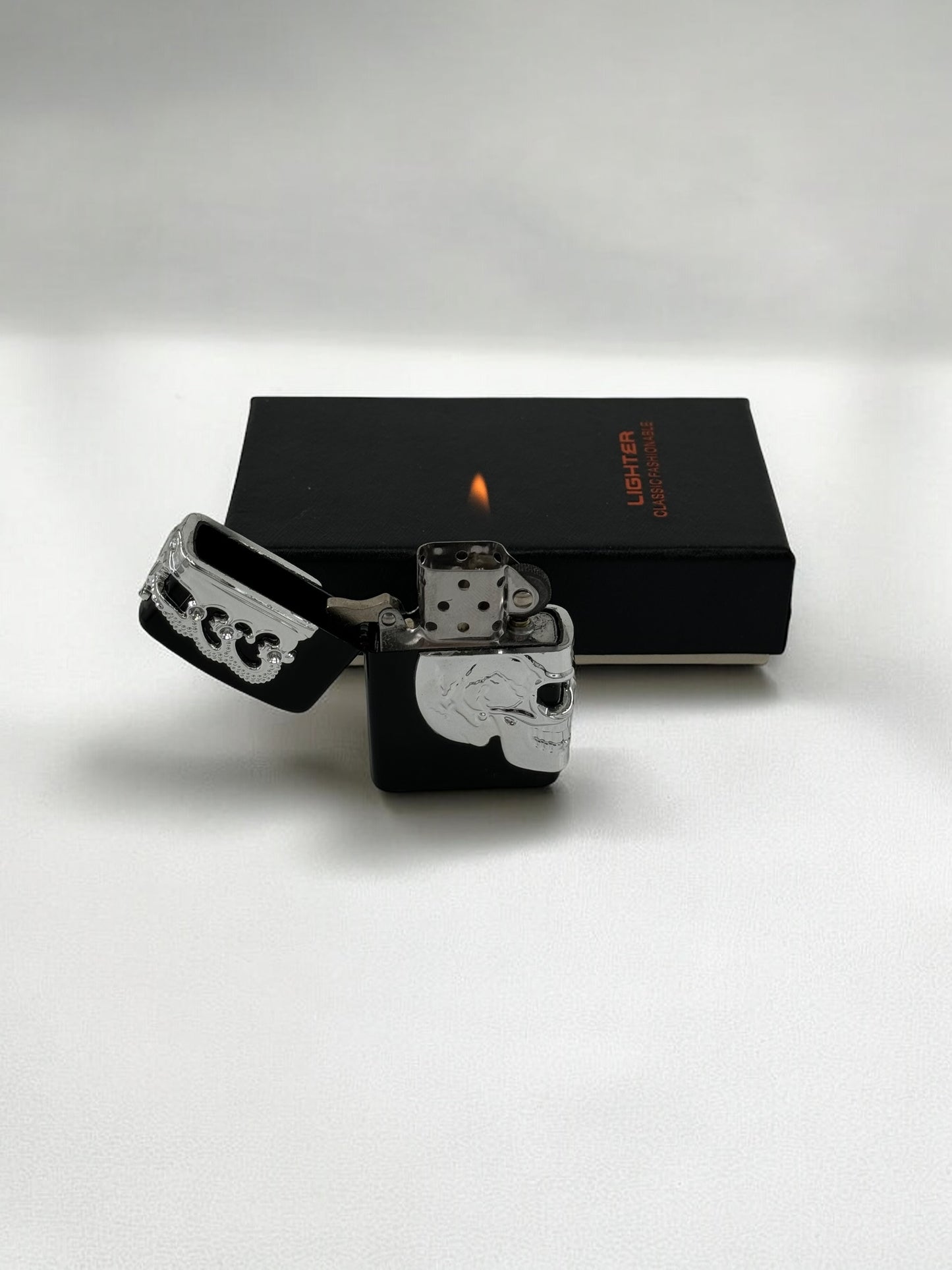 Kuru Kafa Zippo Çakmak 3666