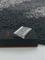 Lüx Kabartmalı Dupont Model Metal Çakmak