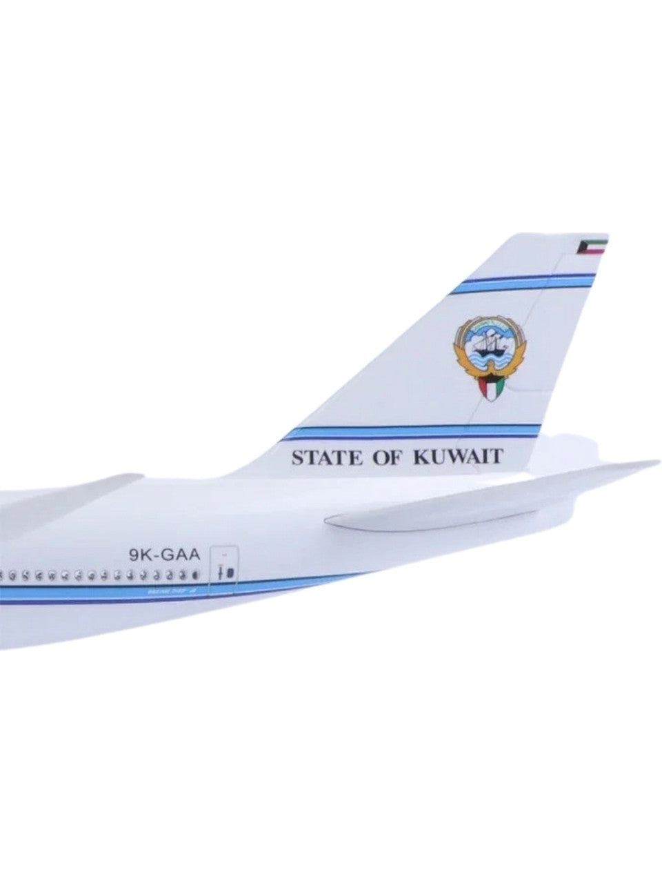 Kuwait Airways Boeing 747 Özel Tasarım Uçak Maketi