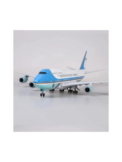 Air Force One Boeing 747 Usa Özel Tasarım Uçak Maketi