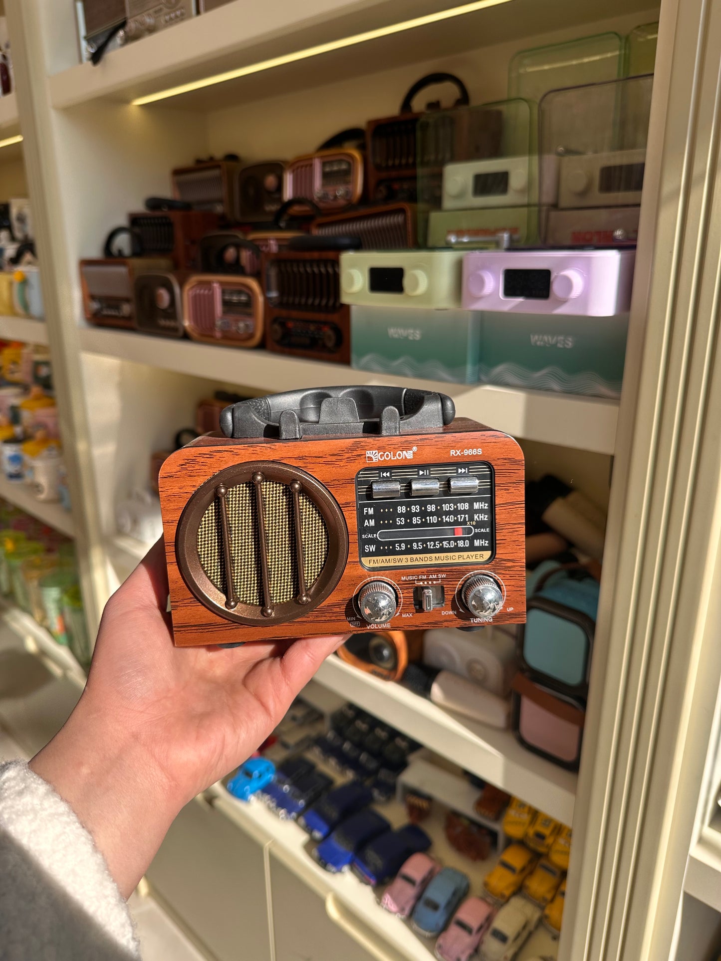 Nostaljik Bluetooth Bağlantılı Radyo RX-9669