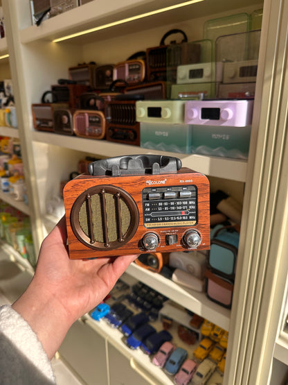 Nostaljik Bluetooth Bağlantılı Radyo RX-9669