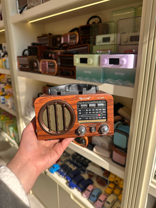 Nostaljik Bluetooth Bağlantılı Radyo RX-9669