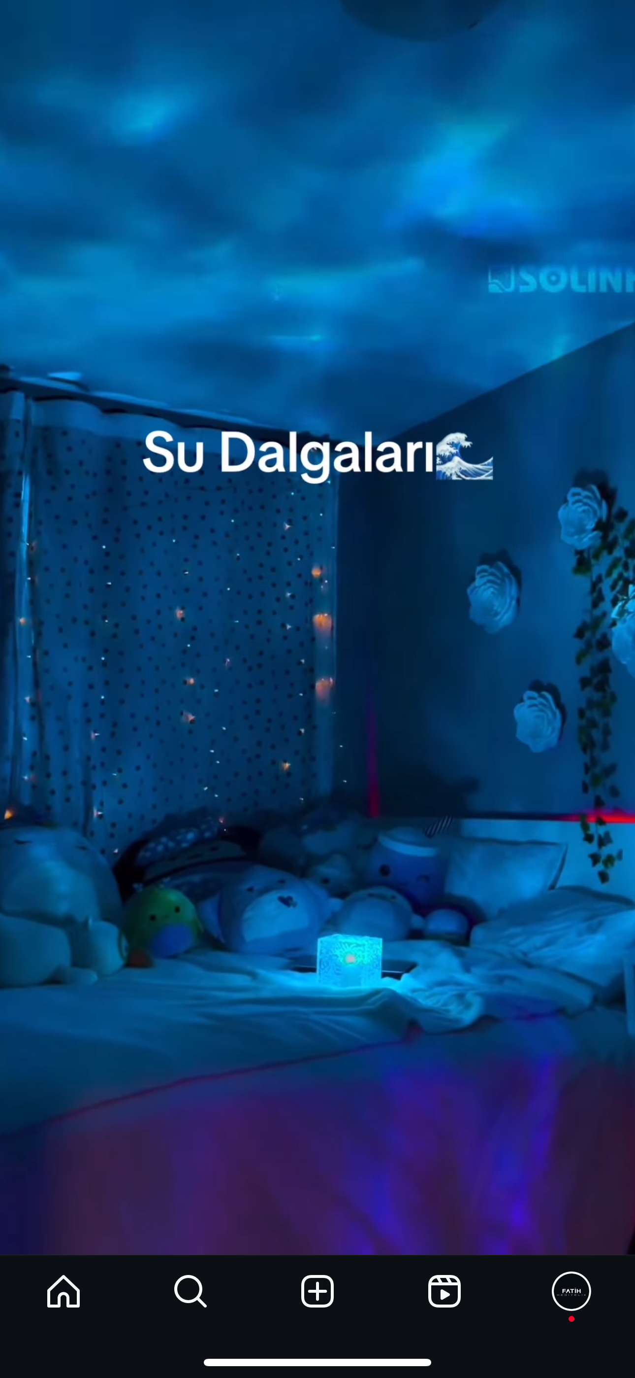 Dynamicled Su Desenli Gece Lambası 2800