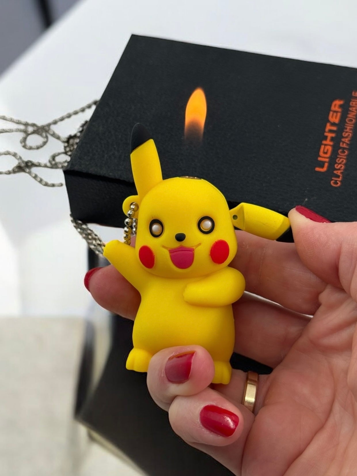 Pikachu Gazlı Çakmak 1555