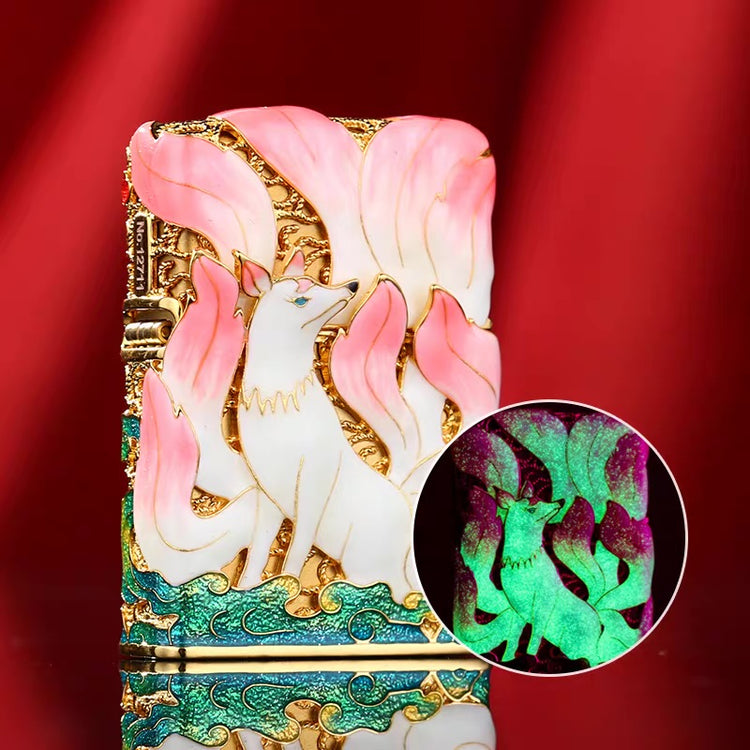 Zippo Kitsune (Dokuz Kuyruklu Tilki) Özel Seri Orjinal Limited Edition Asya Zipo