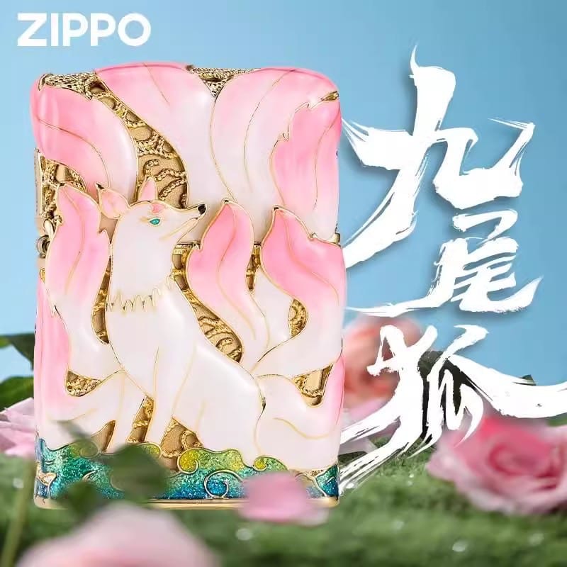 Zippo Kitsune (Dokuz Kuyruklu Tilki) Özel Seri Orjinal Limited Edition Asya Zipo