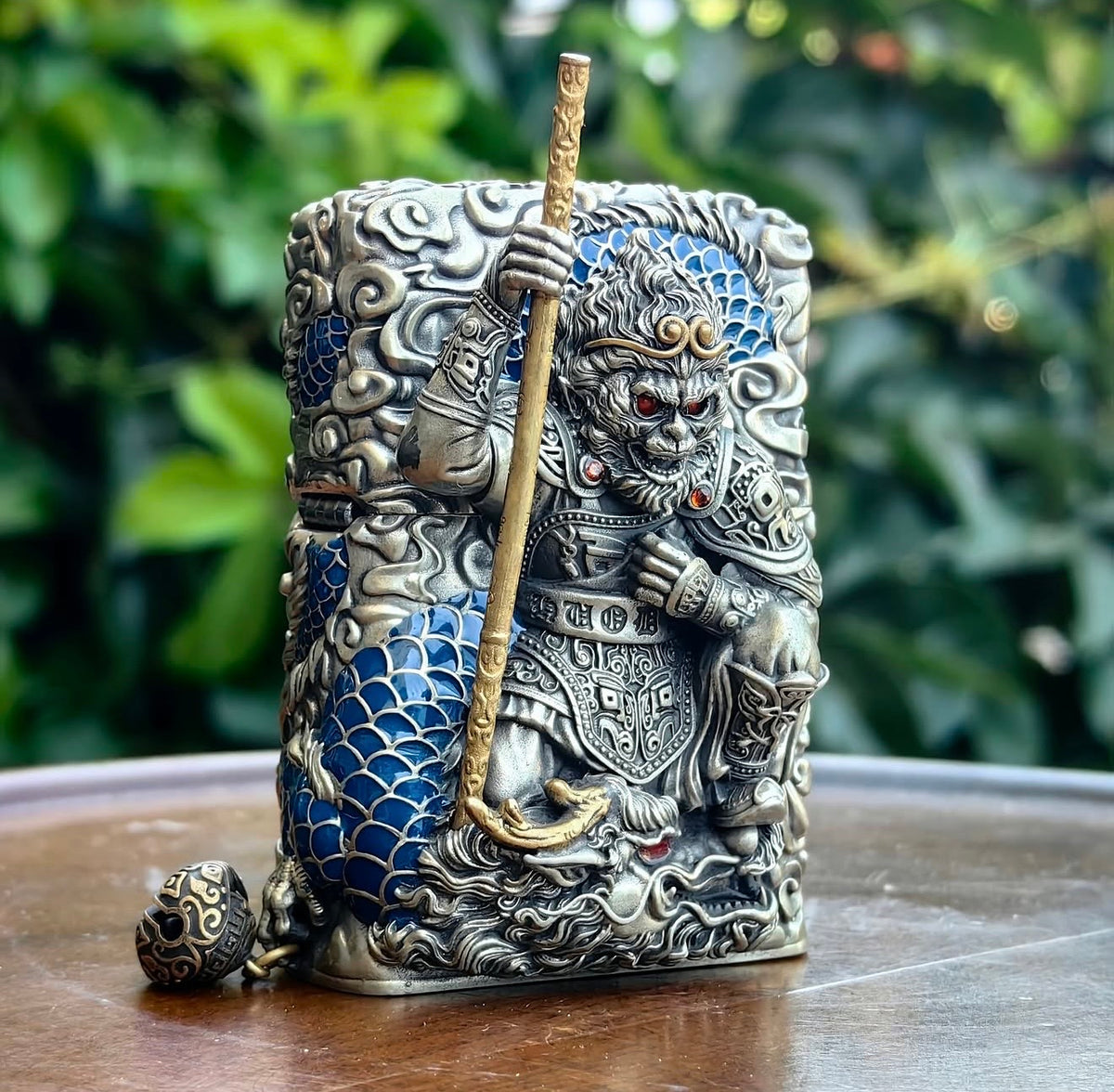 Maymun Kral (Sun Wukong) ve Buda Temalı Orjinal Limited Edition Asya Zipo