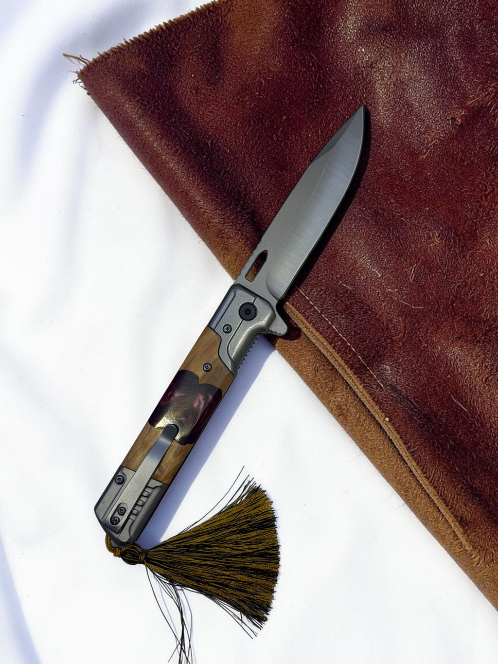 İndia Model D2 Çelik G-10 Kabze Orjinal Swat Çakı