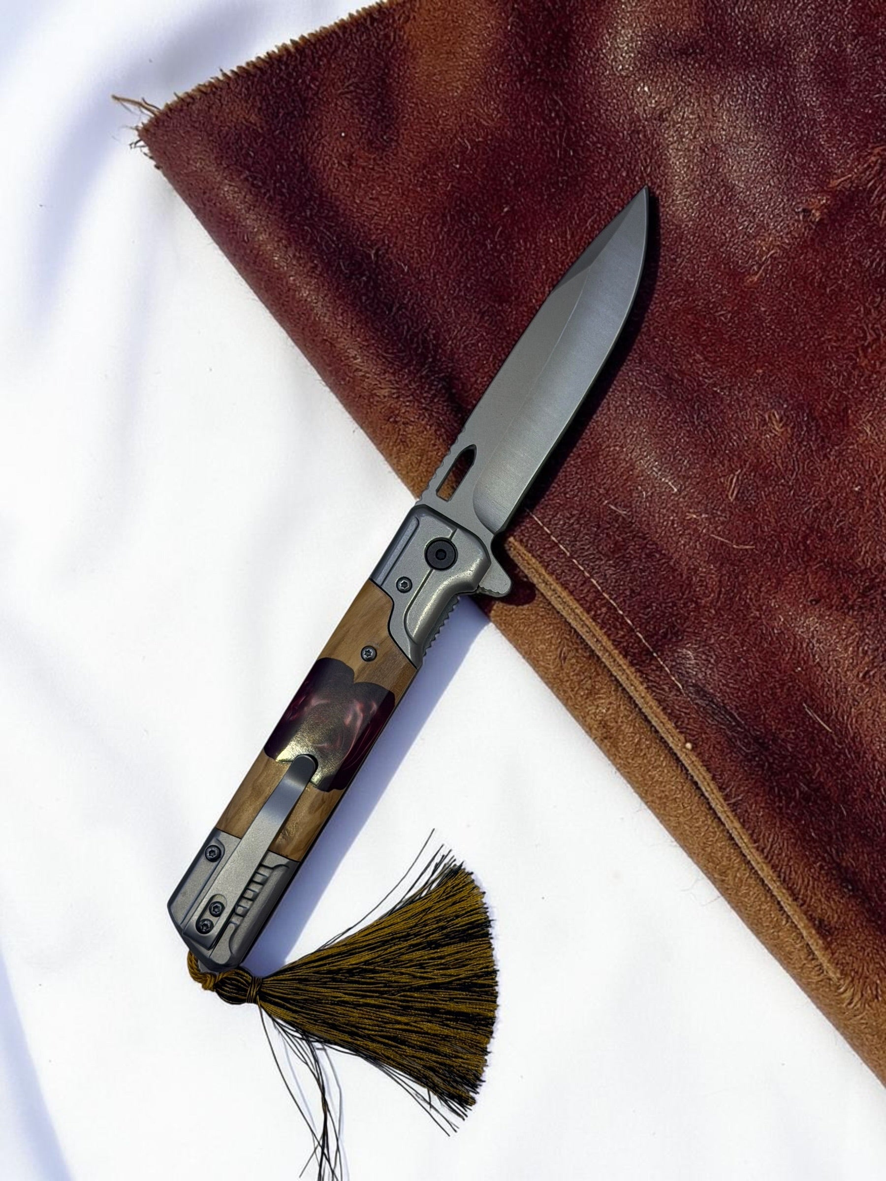 İndia Model D2 Çelik G-10 Kabze Orjinal Swat Çakı