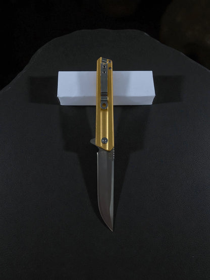 Yarı Otomatik D2 Çelik Taktik Katlanır Çakı