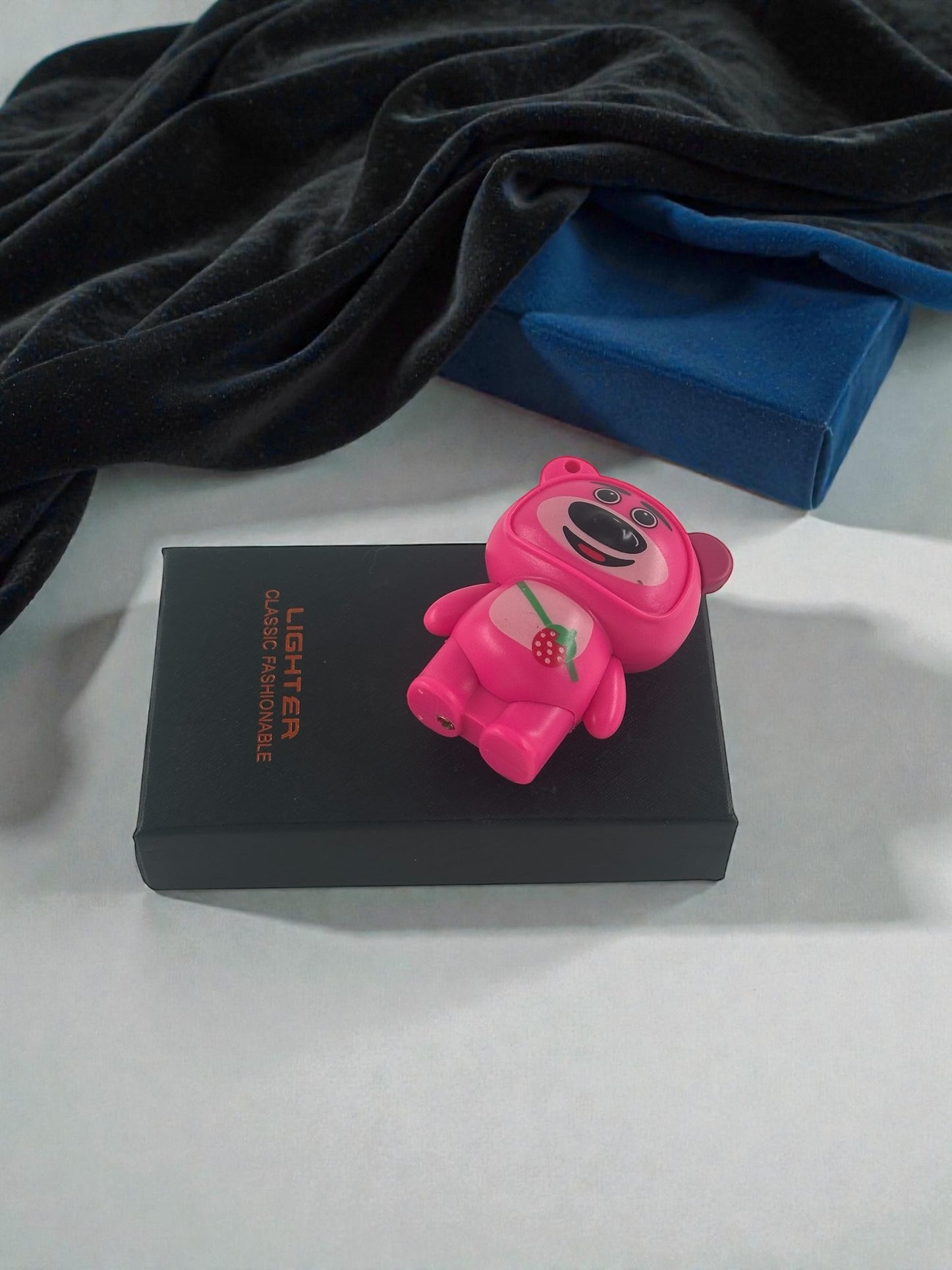 Lotso Tarzı  Ayıcık Figürlü Çakmak