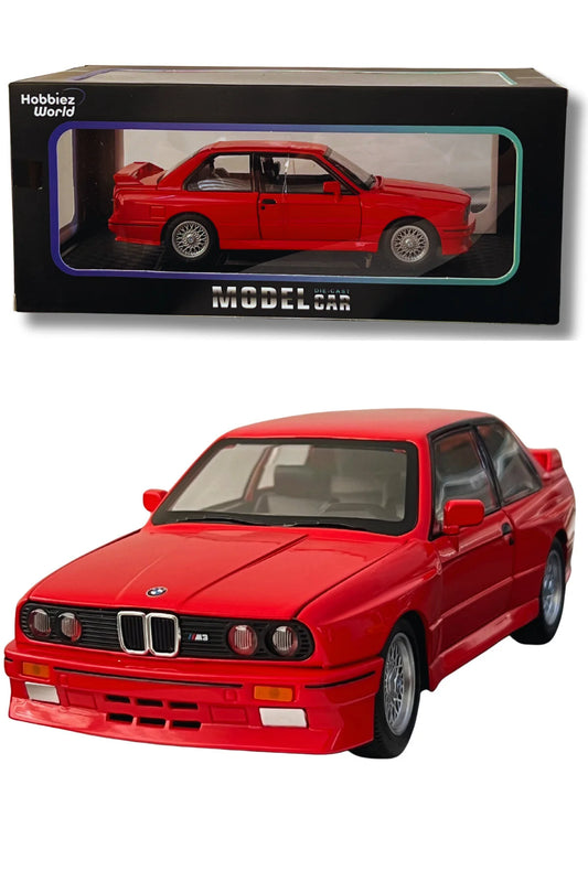 1988 Bmw 3 Series M3 (E30) Model Metal Araba
