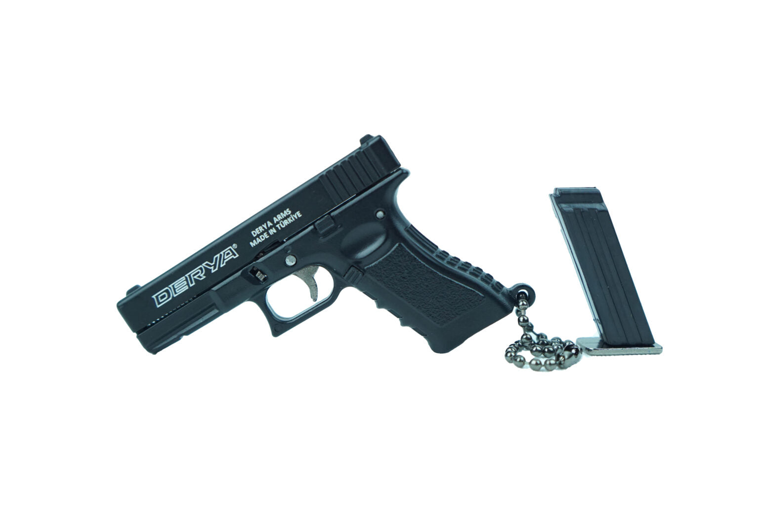 Glock 9×19 Tabanca Gerçekçi Sökülebilir ve Kurulabilir Anahtarlık