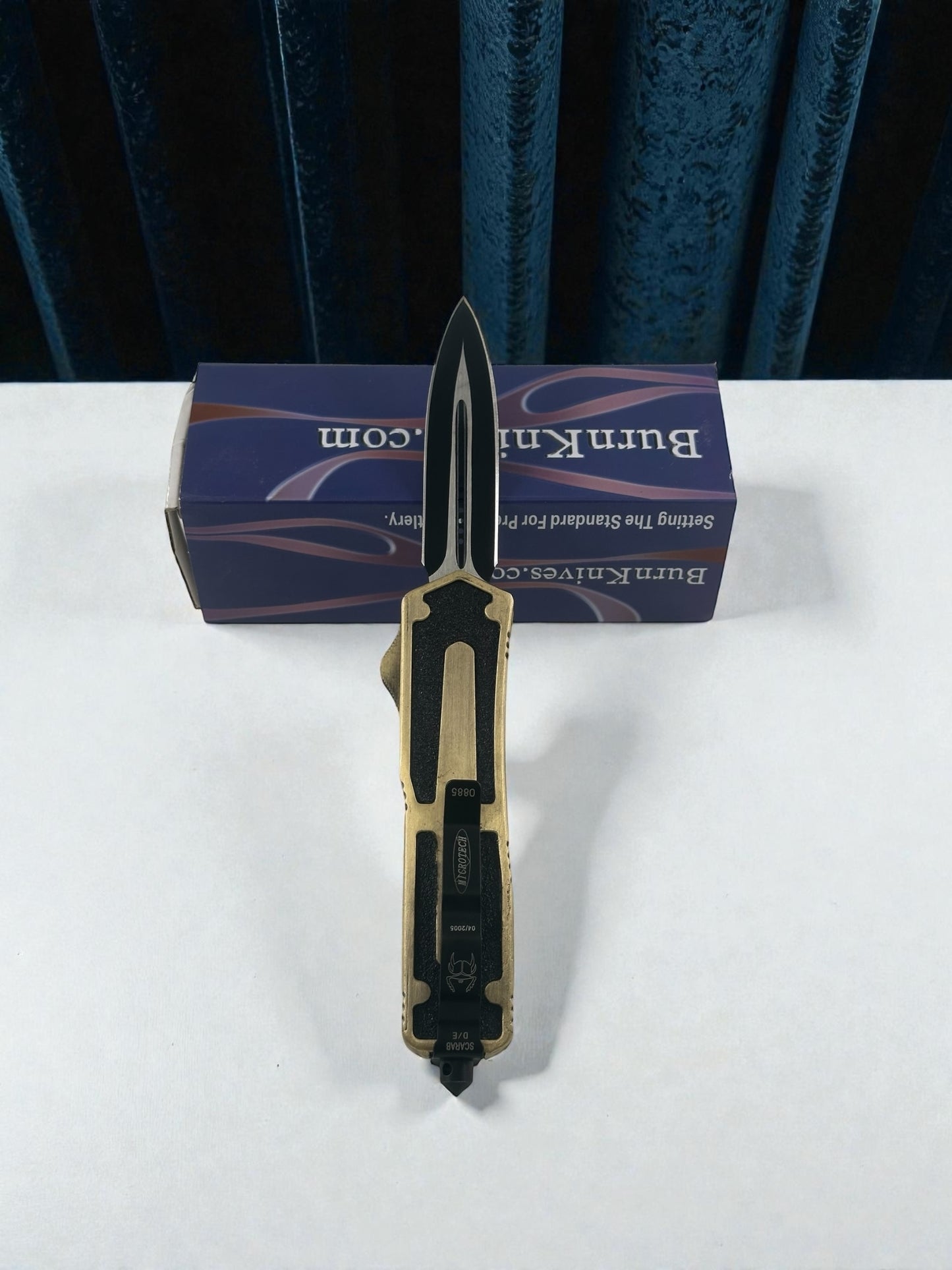 Kemere Takmalı Renkli İçten Çıkmalı Çakı Hardal