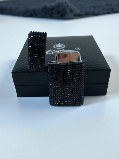 Taşlı Özel Kutulu Renkli Alevli Çakmak