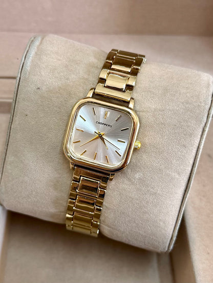 Kişiye Özel Kordonuna İsim Yazılır Kadın Saat Beyaz Altın