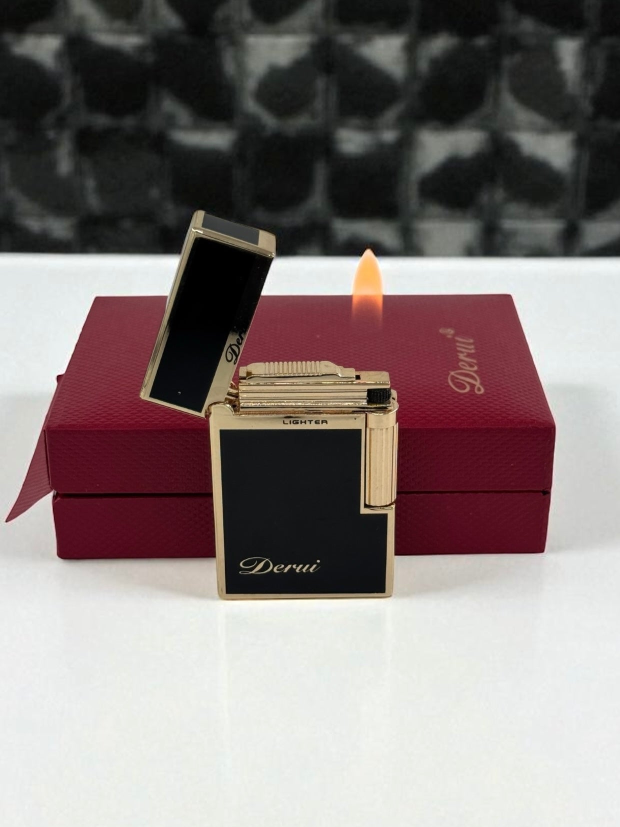 Derui Lux Gazlı Çakmak 1312