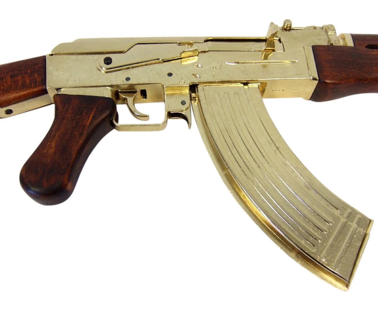 Denix Replika Dekoratif Ak-47 Tüfek Gold