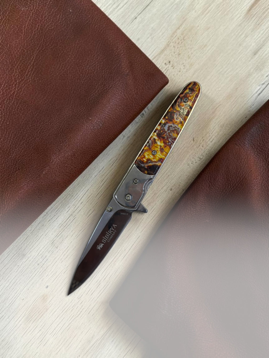 Orjinal Sibirya Renkli Cep Çakısı