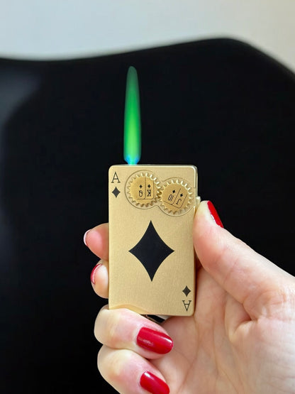 Pürmüzlü Poker Çakmak 4554