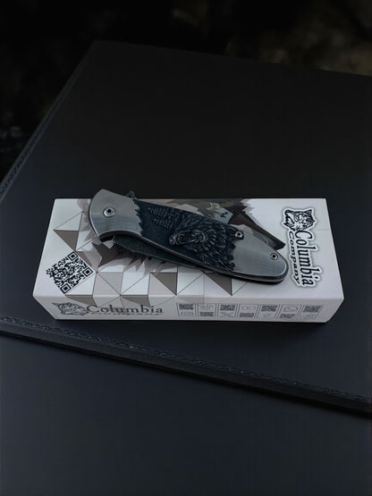 Columbia Metal Kurt Desenli Taktik Çakı