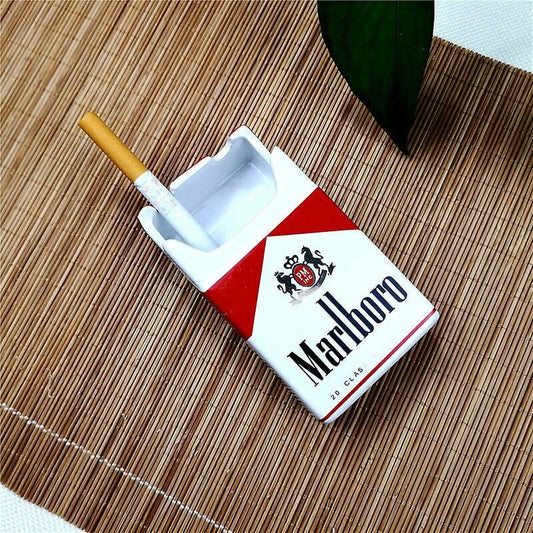 Marlboro Tasarımlı Küllük Sigaralık