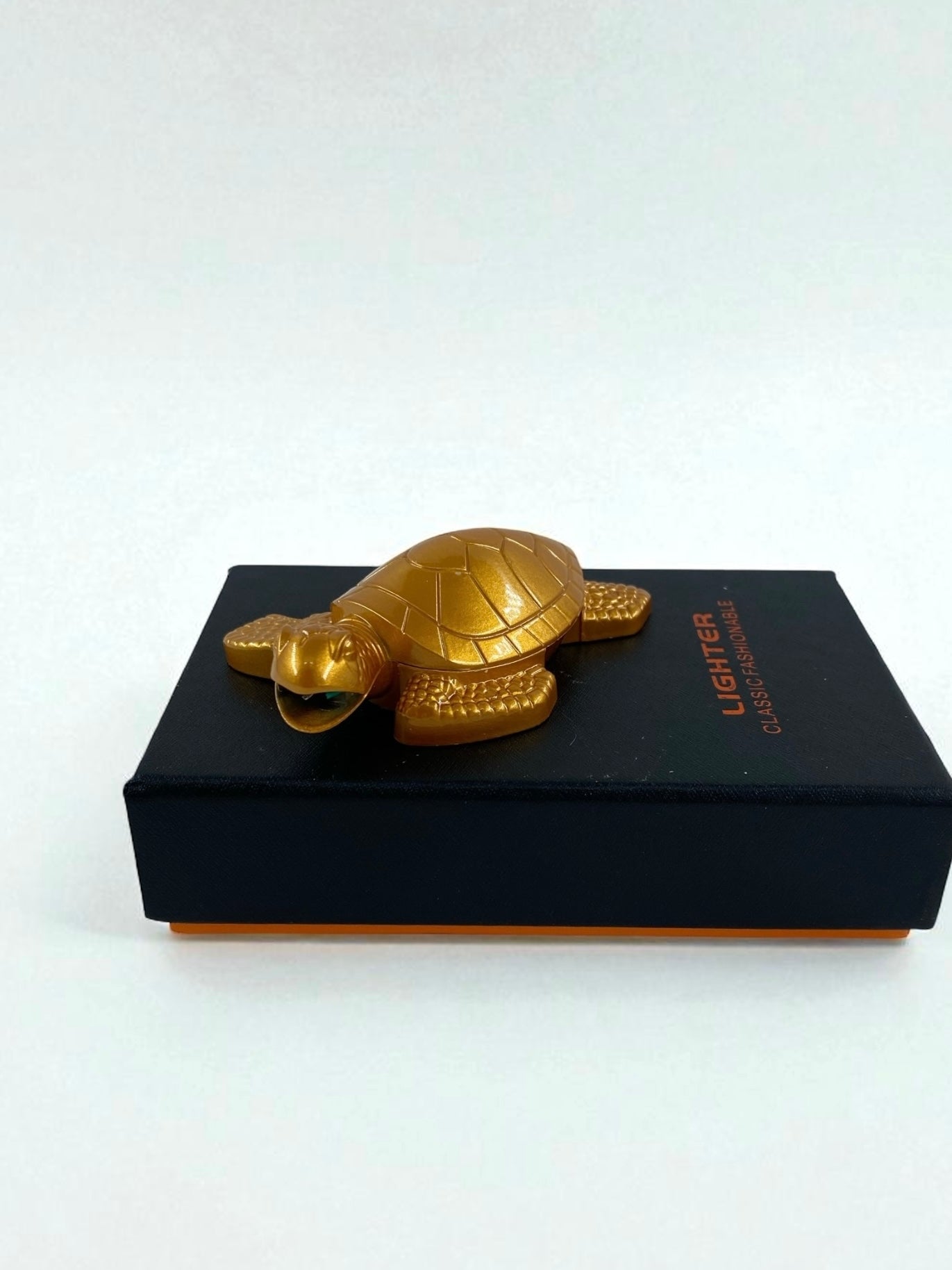 Kaplumbağa Tasarımlı Lüx Çakmak