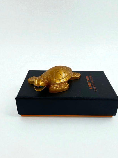 Kaplumbağa Tasarımlı Lüx Çakmak