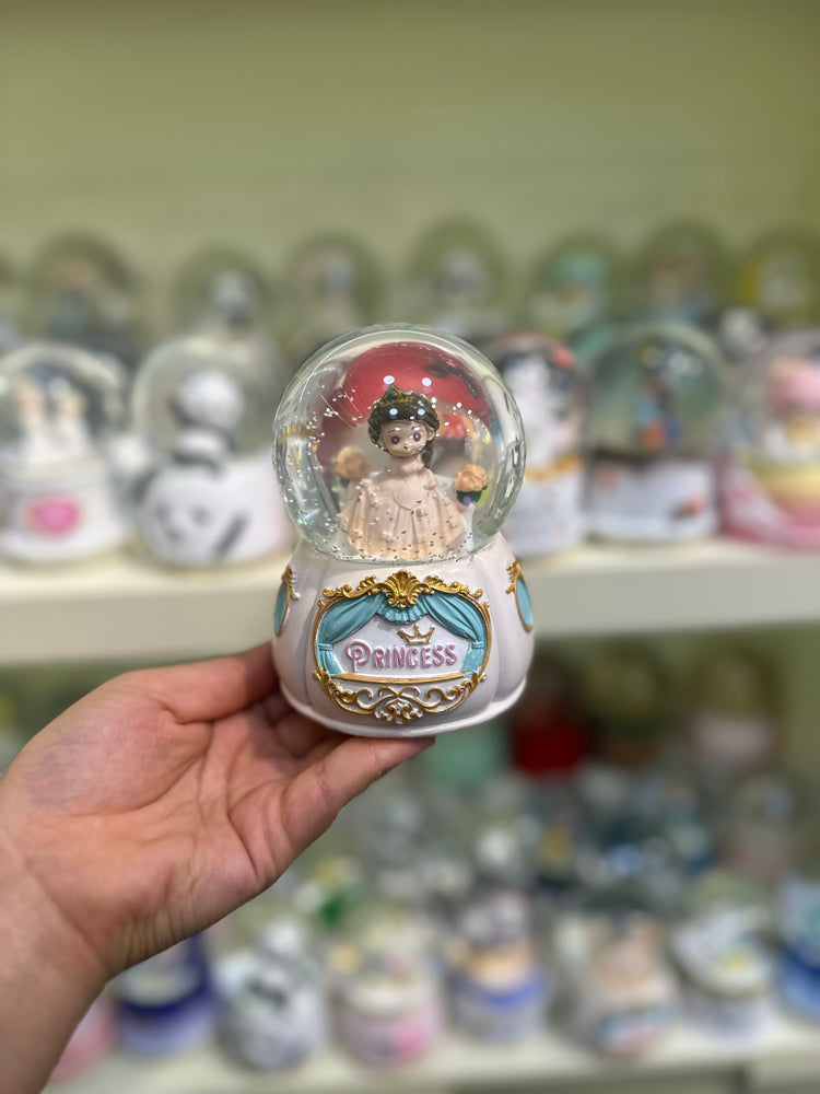 Prenses Temalı Orta Boy Kar Küresi
